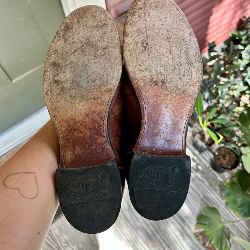 Men’s Classic Justin Cowboy Western Boots - Picture 5 of 6